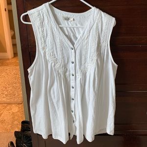 Tasha Polizzi white button up